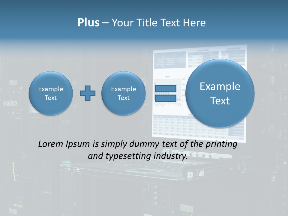 Background Graph Tower PowerPoint Template