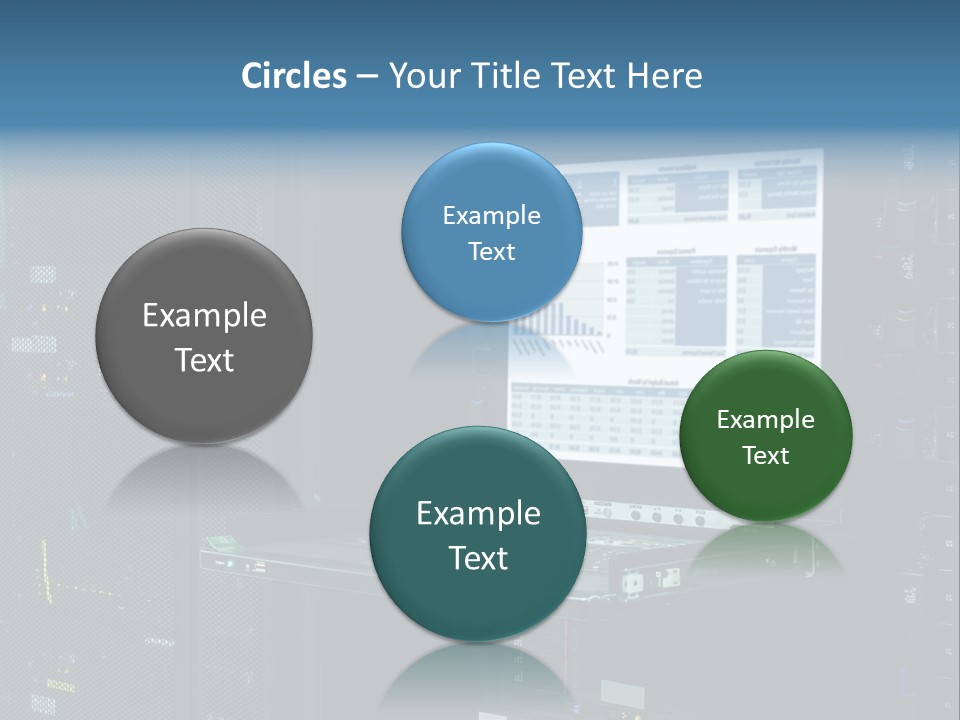 Background Graph Tower PowerPoint Template