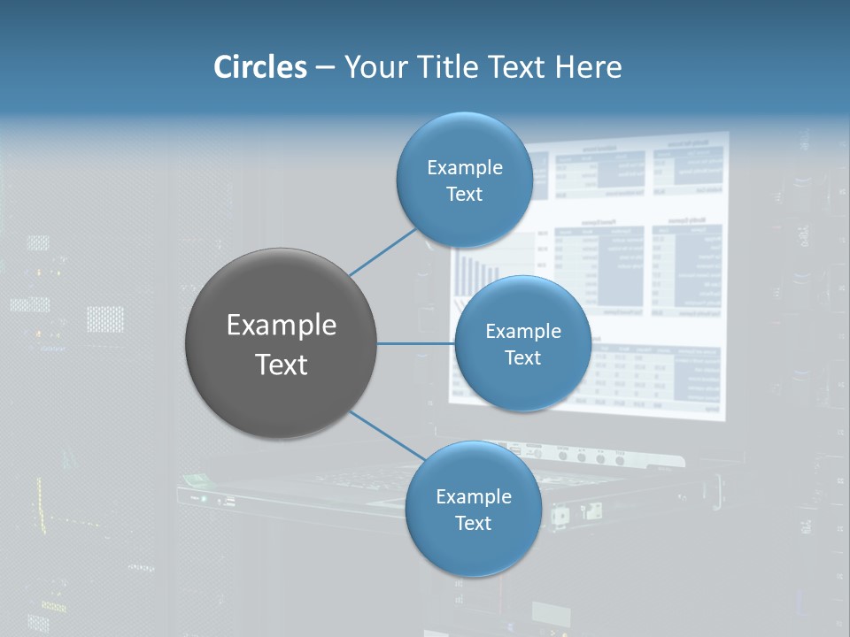 Background Graph Tower PowerPoint Template