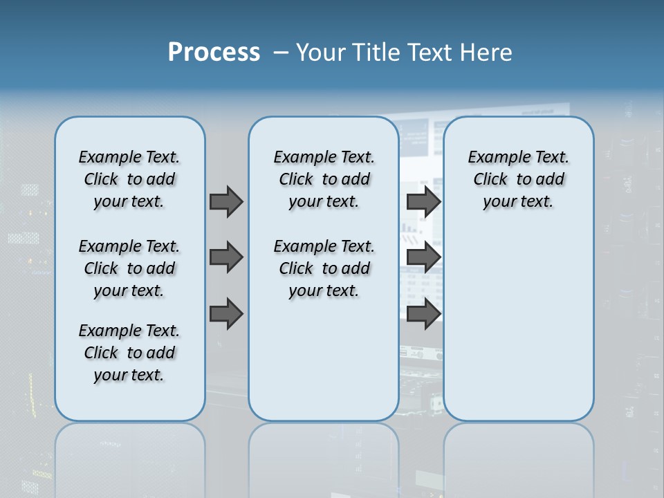 Background Graph Tower PowerPoint Template