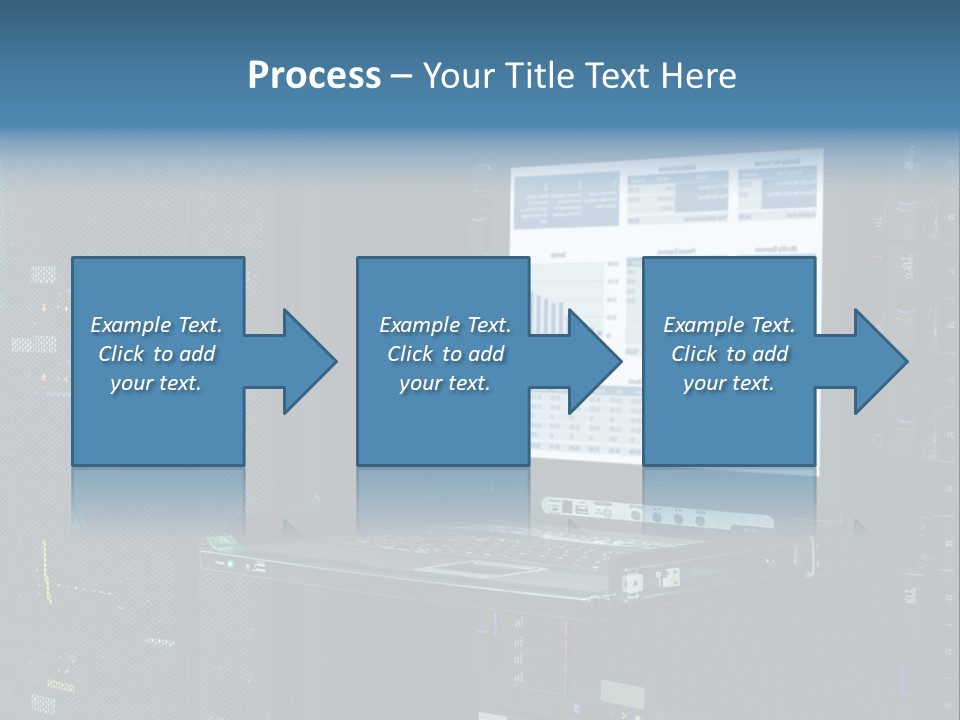 Background Graph Tower PowerPoint Template