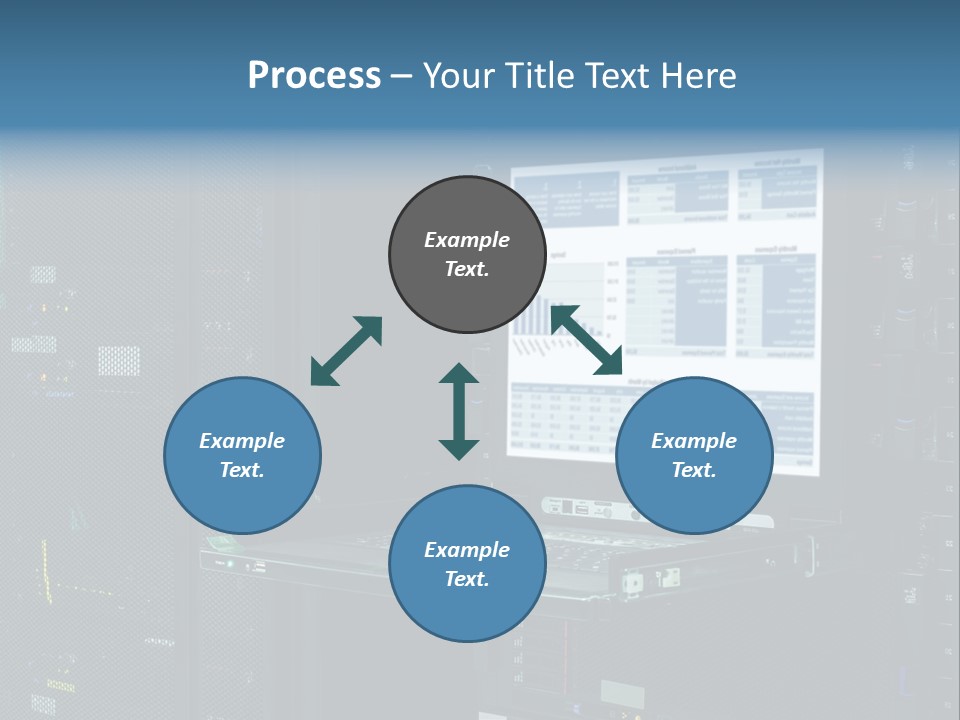 Background Graph Tower PowerPoint Template