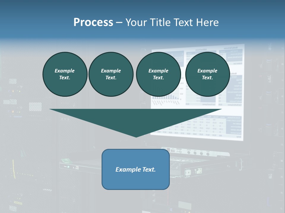 Background Graph Tower PowerPoint Template