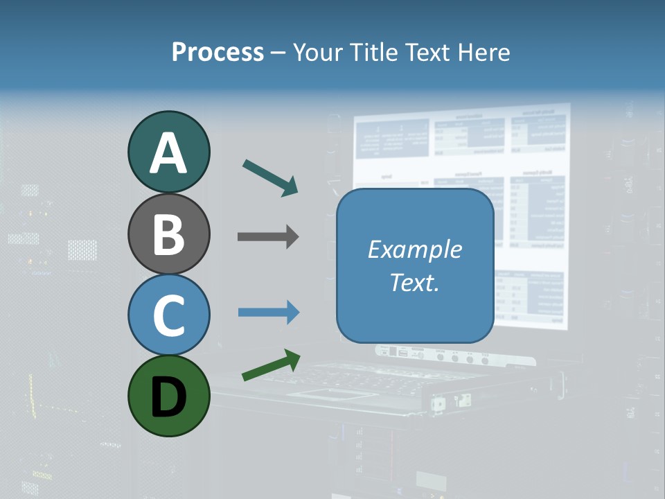 Background Graph Tower PowerPoint Template