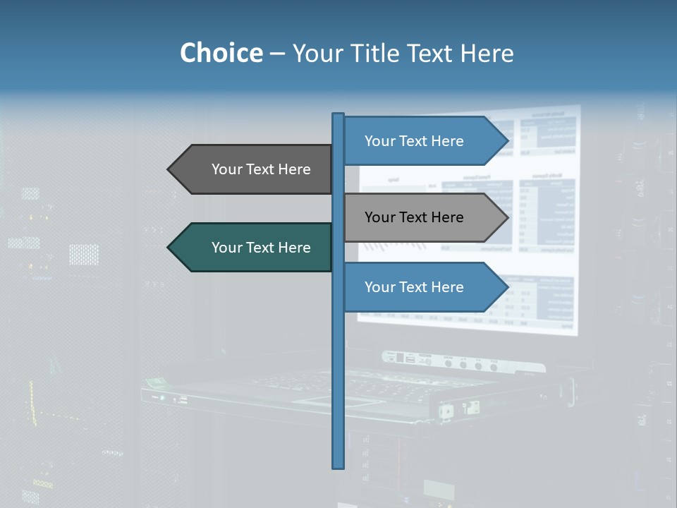 Background Graph Tower PowerPoint Template