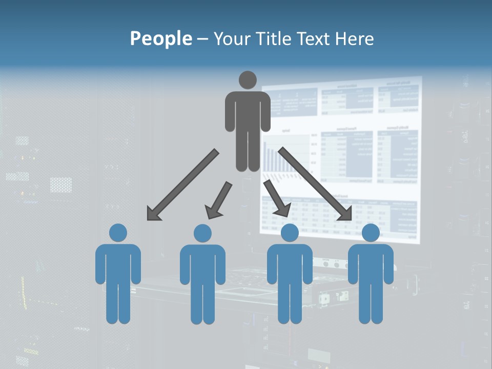 Background Graph Tower PowerPoint Template