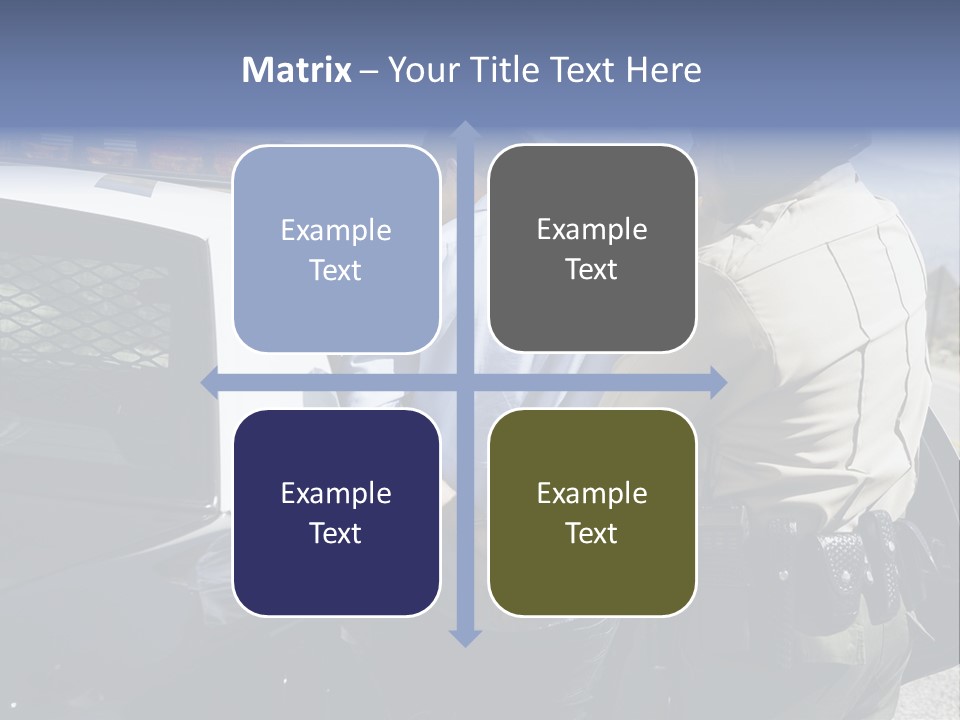 Crime Criminal People Car PowerPoint Template