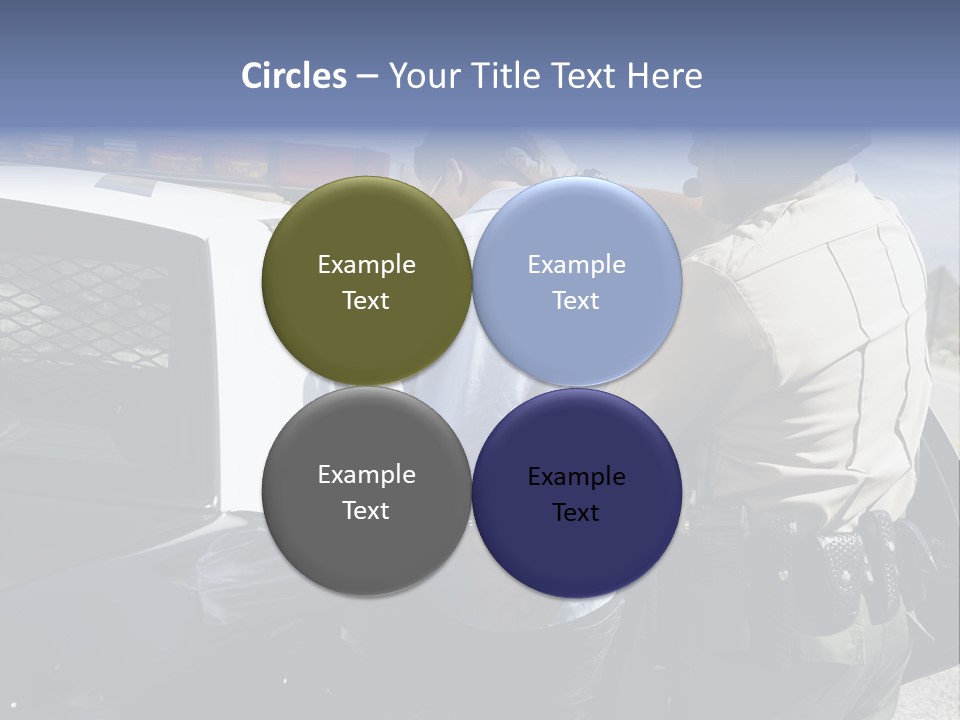 Crime Criminal People Car PowerPoint Template