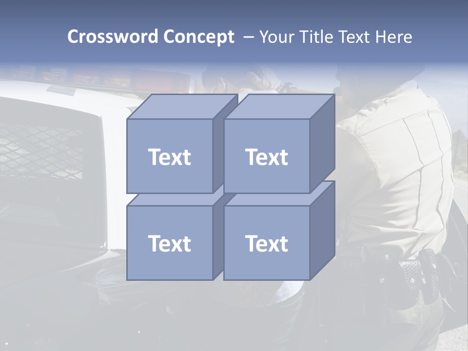Crime Criminal People Car PowerPoint Template
