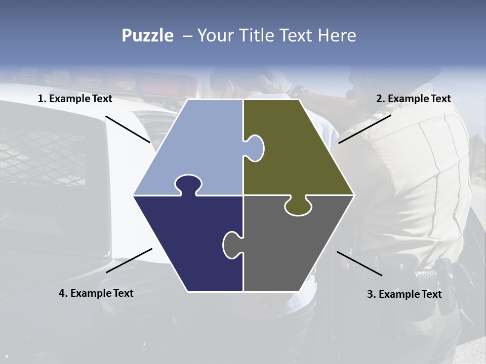 Crime Criminal People Car PowerPoint Template