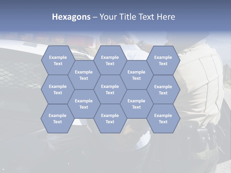 Crime Criminal People Car PowerPoint Template