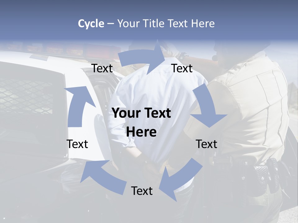 Crime Criminal People Car PowerPoint Template