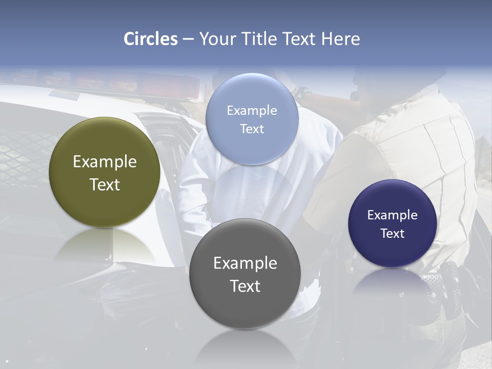 Crime Criminal People Car PowerPoint Template