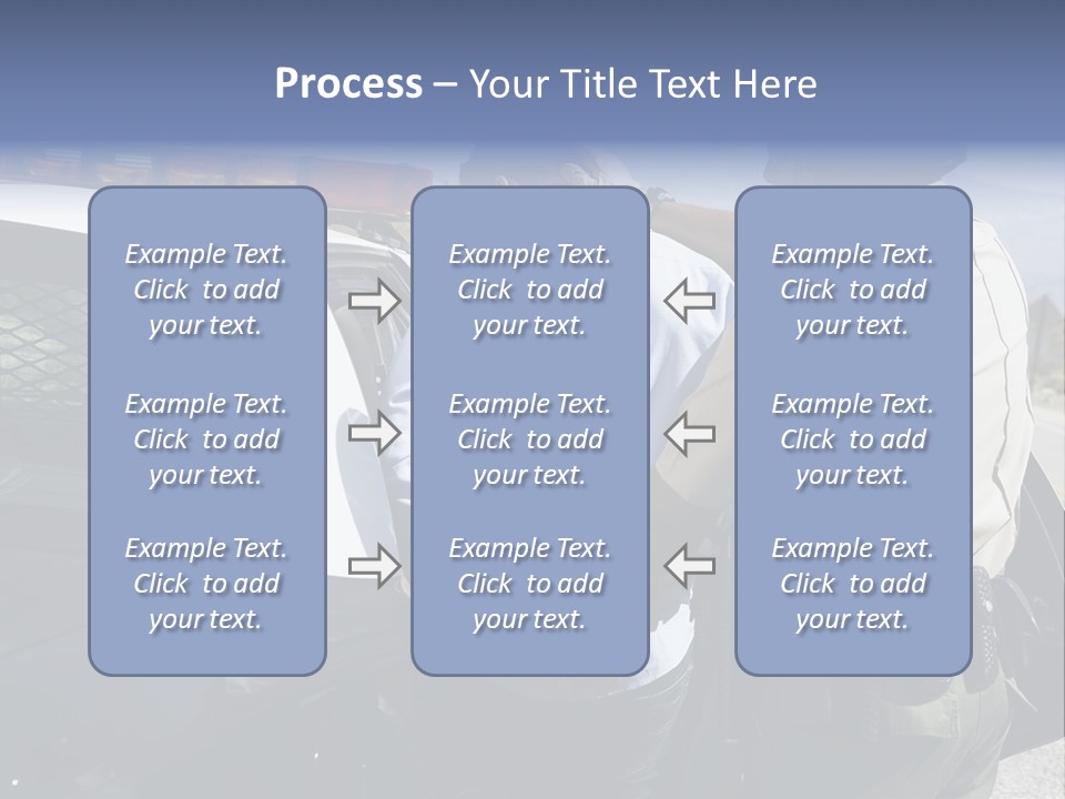 Crime Criminal People Car PowerPoint Template