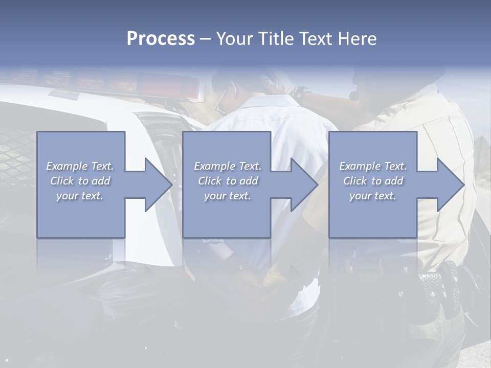 Crime Criminal People Car PowerPoint Template