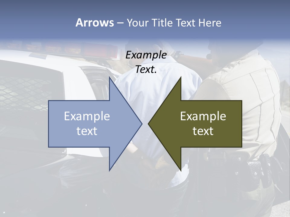 Crime Criminal People Car PowerPoint Template