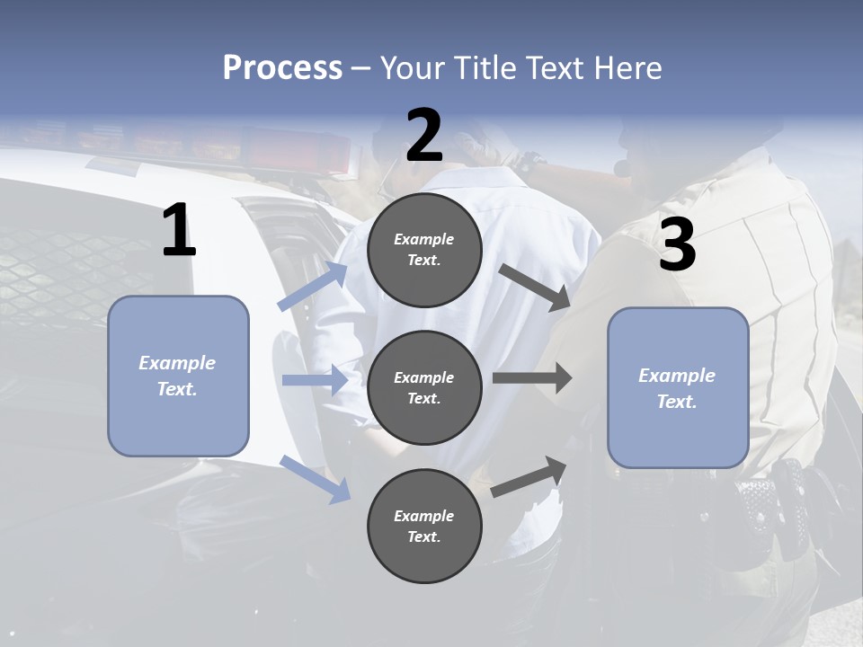 Crime Criminal People Car PowerPoint Template