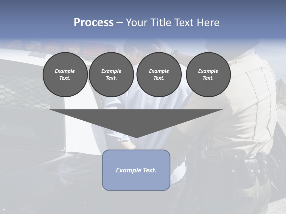Crime Criminal People Car PowerPoint Template