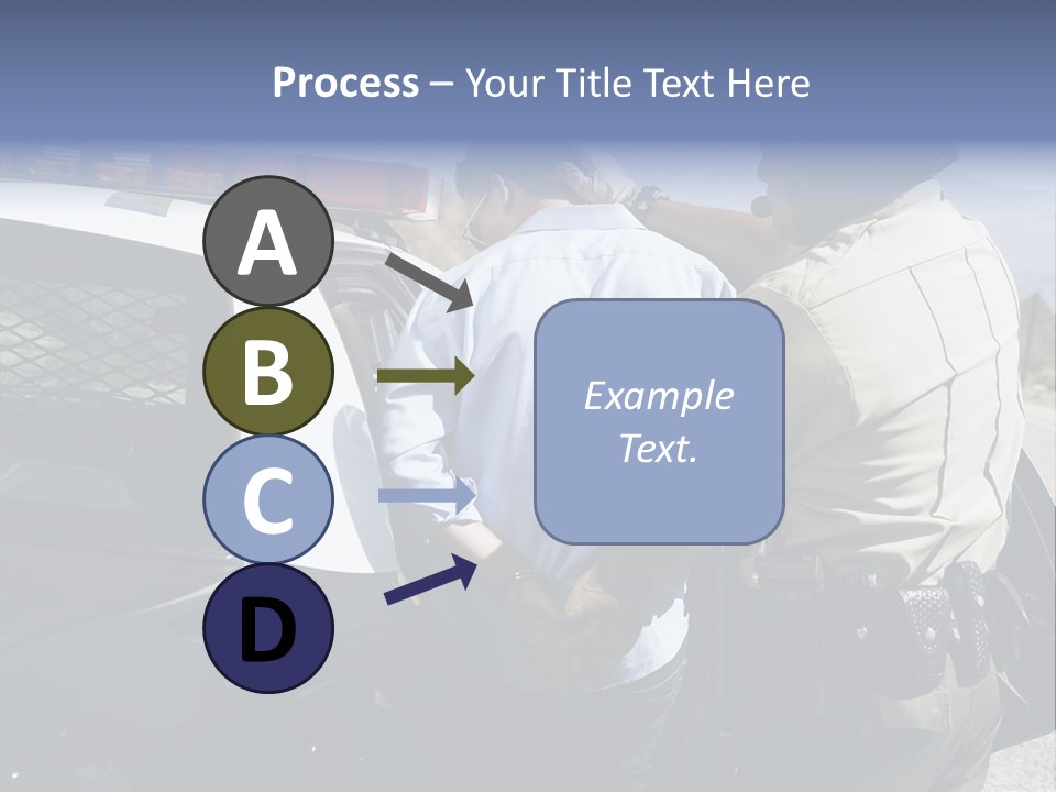 Crime Criminal People Car PowerPoint Template