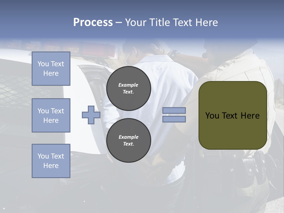 Crime Criminal People Car PowerPoint Template