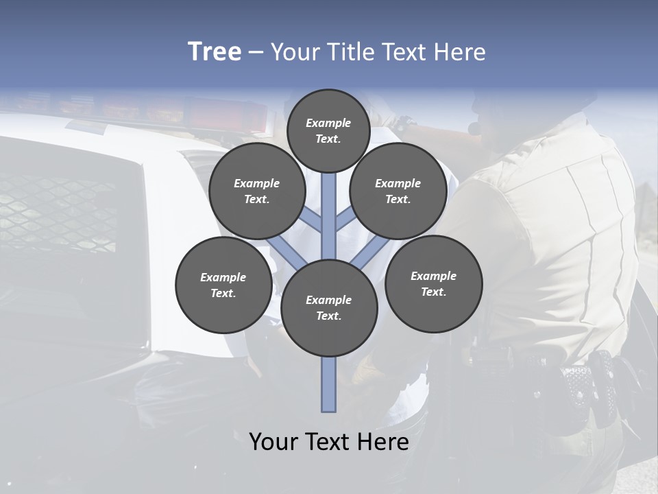 Crime Criminal People Car PowerPoint Template