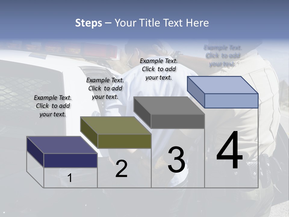 Crime Criminal People Car PowerPoint Template