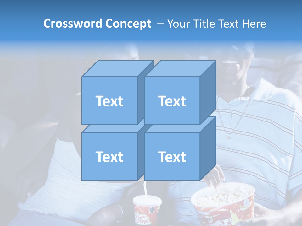 Soda Fast Food Arm Around PowerPoint Template