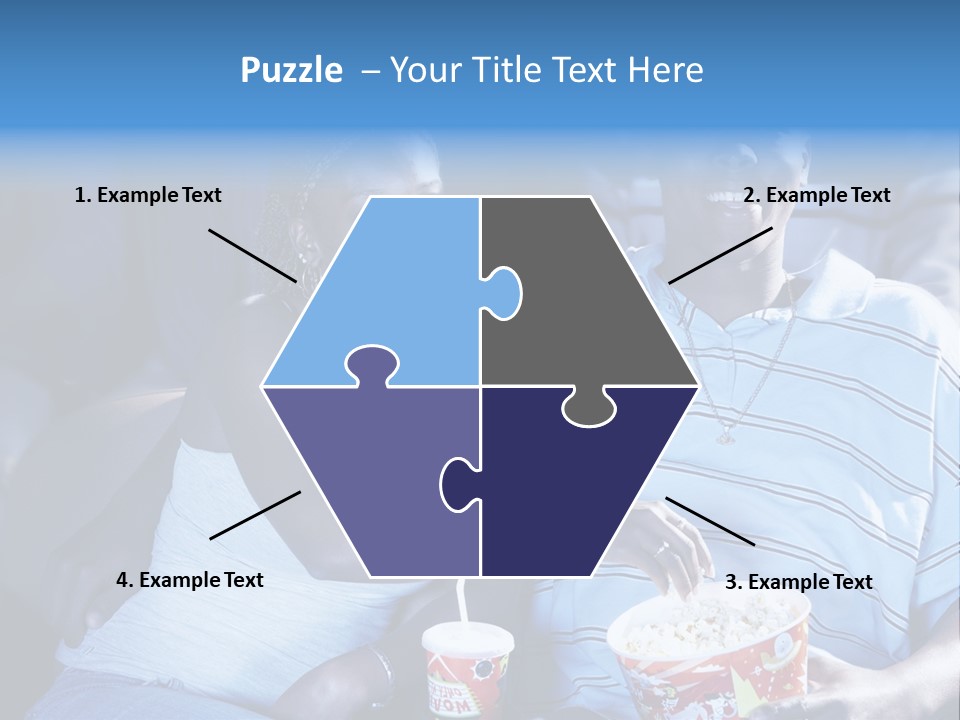 Soda Fast Food Arm Around PowerPoint Template