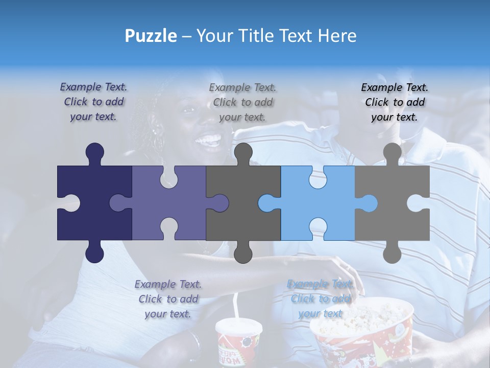 Soda Fast Food Arm Around PowerPoint Template