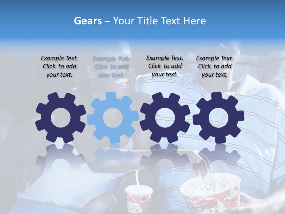 Soda Fast Food Arm Around PowerPoint Template