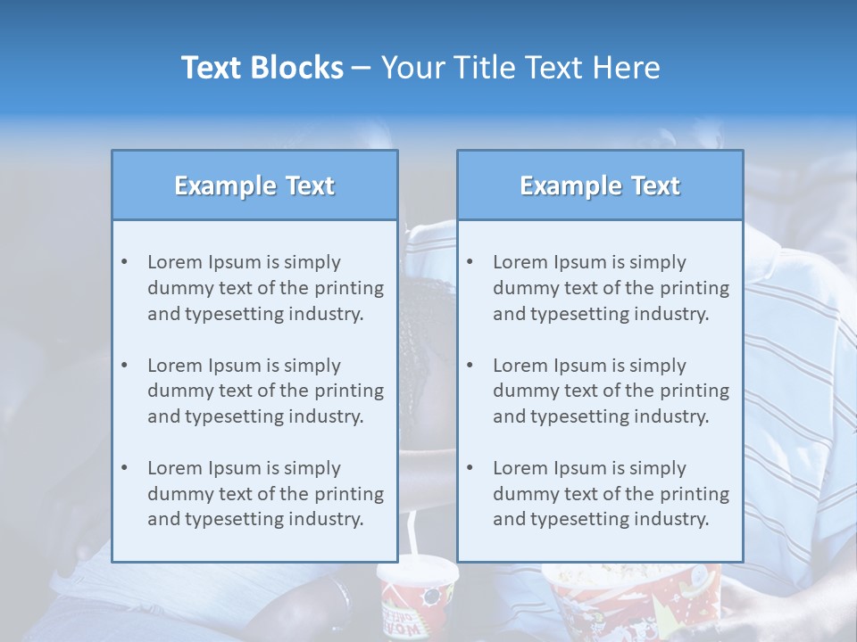 Soda Fast Food Arm Around PowerPoint Template