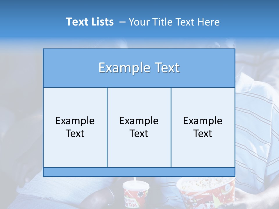 Soda Fast Food Arm Around PowerPoint Template