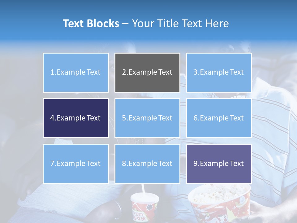 Soda Fast Food Arm Around PowerPoint Template