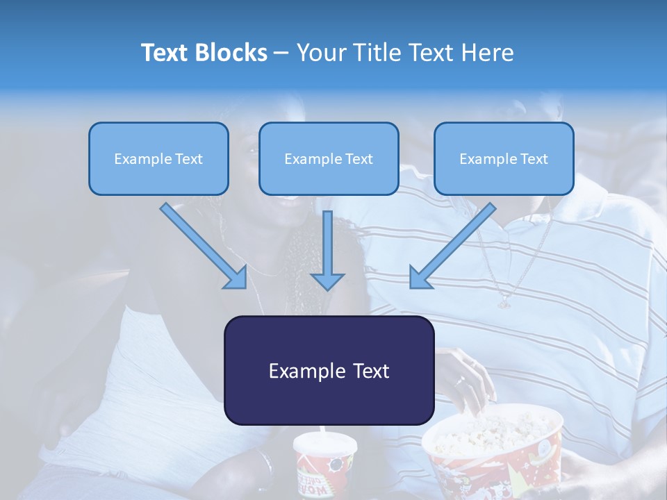 Soda Fast Food Arm Around PowerPoint Template