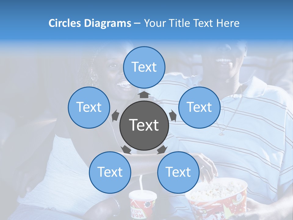 Soda Fast Food Arm Around PowerPoint Template