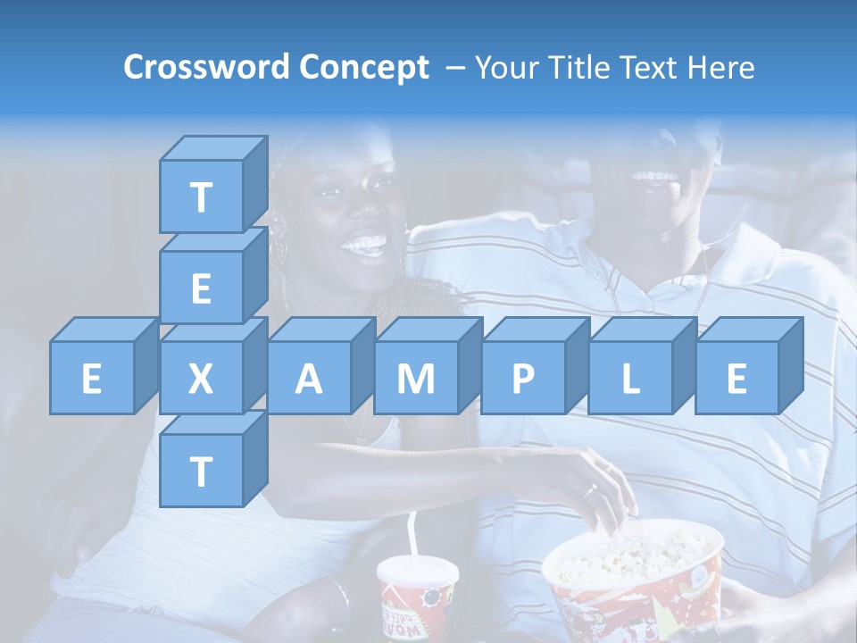 Soda Fast Food Arm Around PowerPoint Template