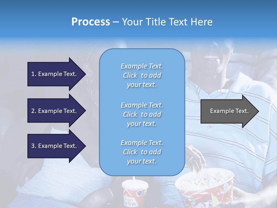Soda Fast Food Arm Around PowerPoint Template