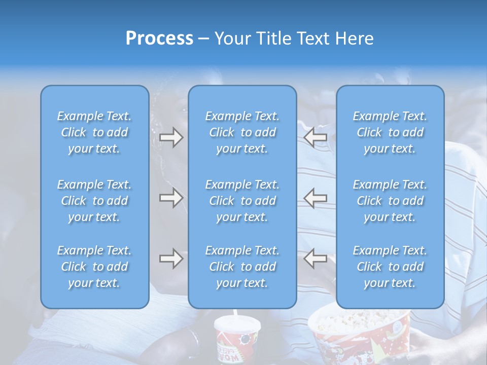 Soda Fast Food Arm Around PowerPoint Template