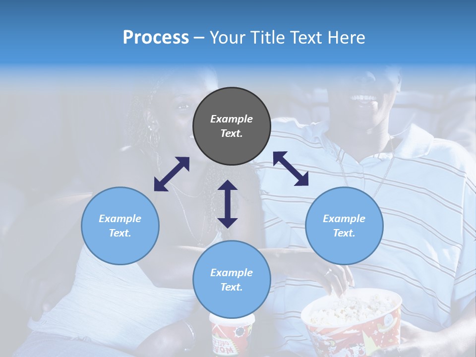 Soda Fast Food Arm Around PowerPoint Template