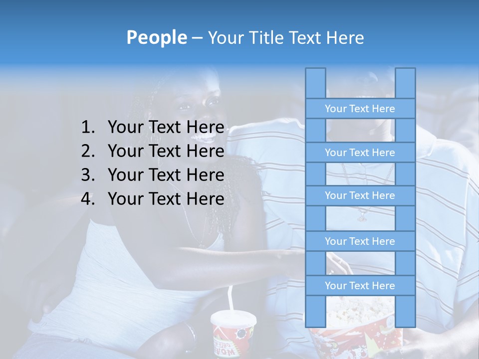 Soda Fast Food Arm Around PowerPoint Template