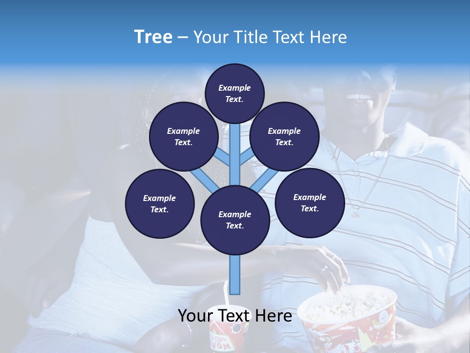 Soda Fast Food Arm Around PowerPoint Template