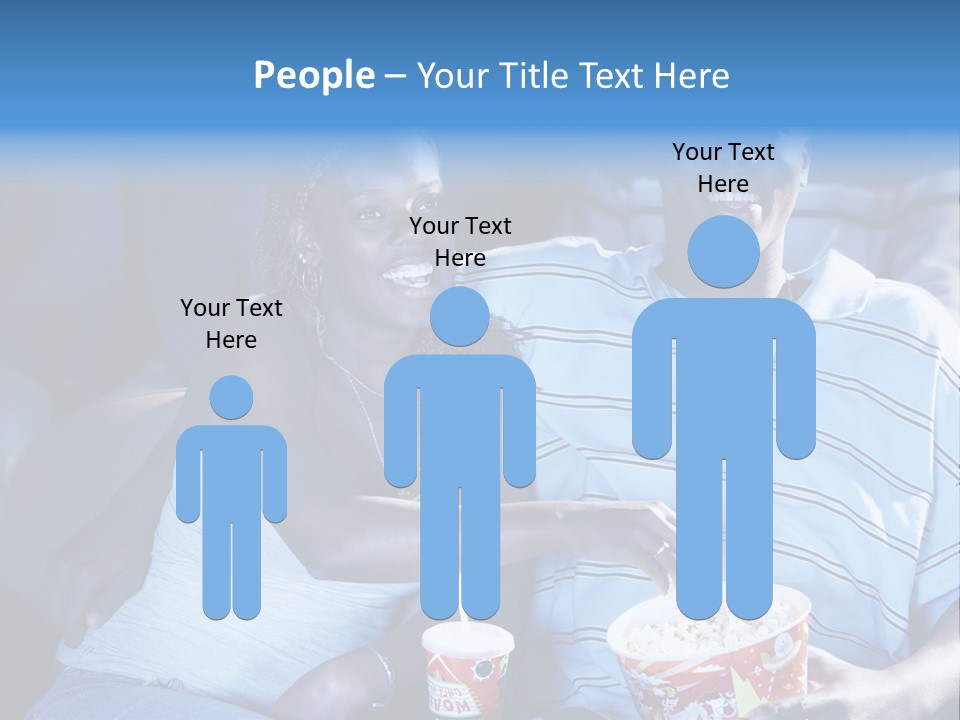 Soda Fast Food Arm Around PowerPoint Template