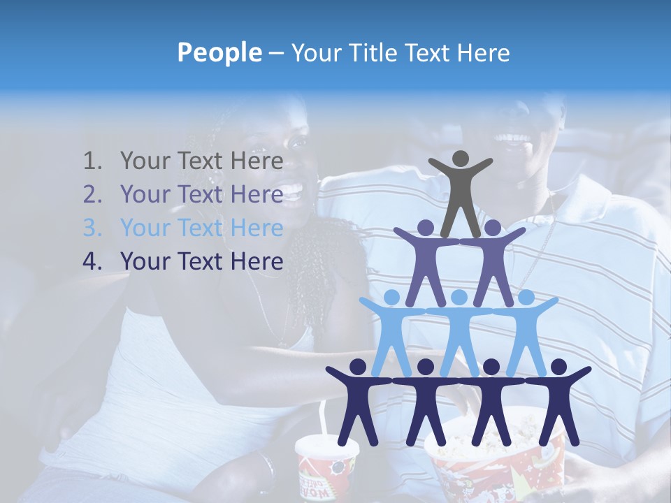 Soda Fast Food Arm Around PowerPoint Template