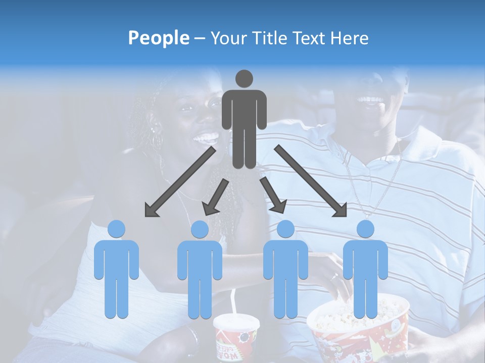 Soda Fast Food Arm Around PowerPoint Template