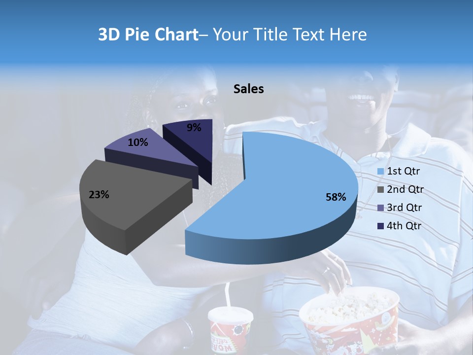Soda Fast Food Arm Around PowerPoint Template