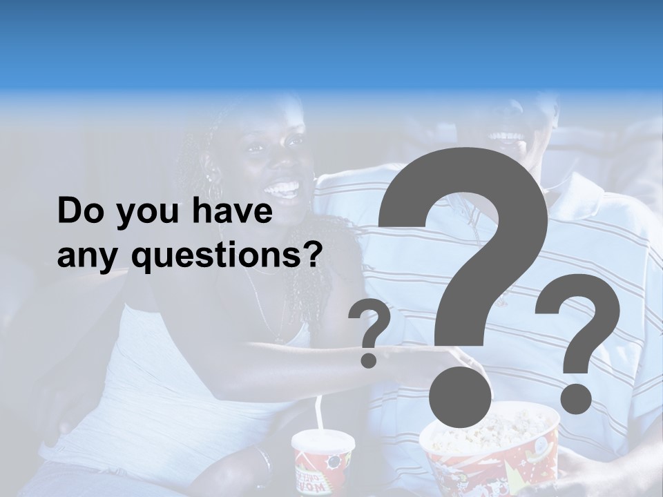 Soda Fast Food Arm Around PowerPoint Template