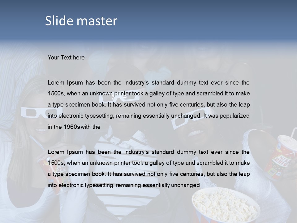 Drink Fast Food Concentration PowerPoint Template