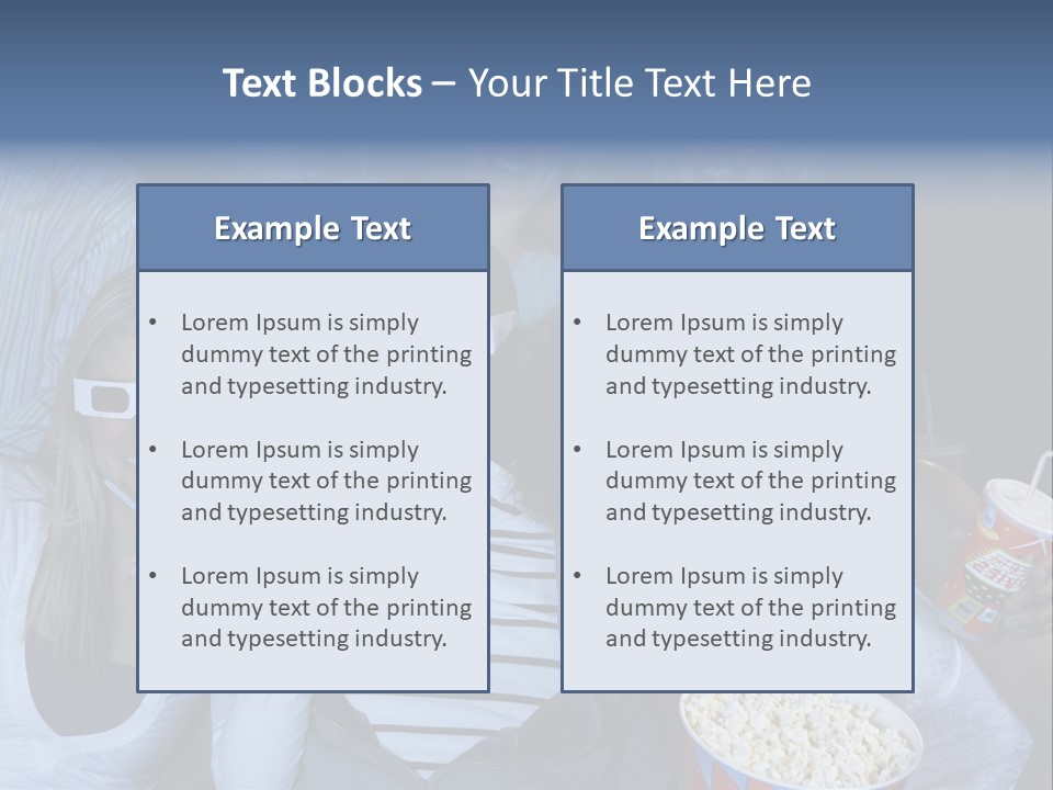 Drink Fast Food Concentration PowerPoint Template