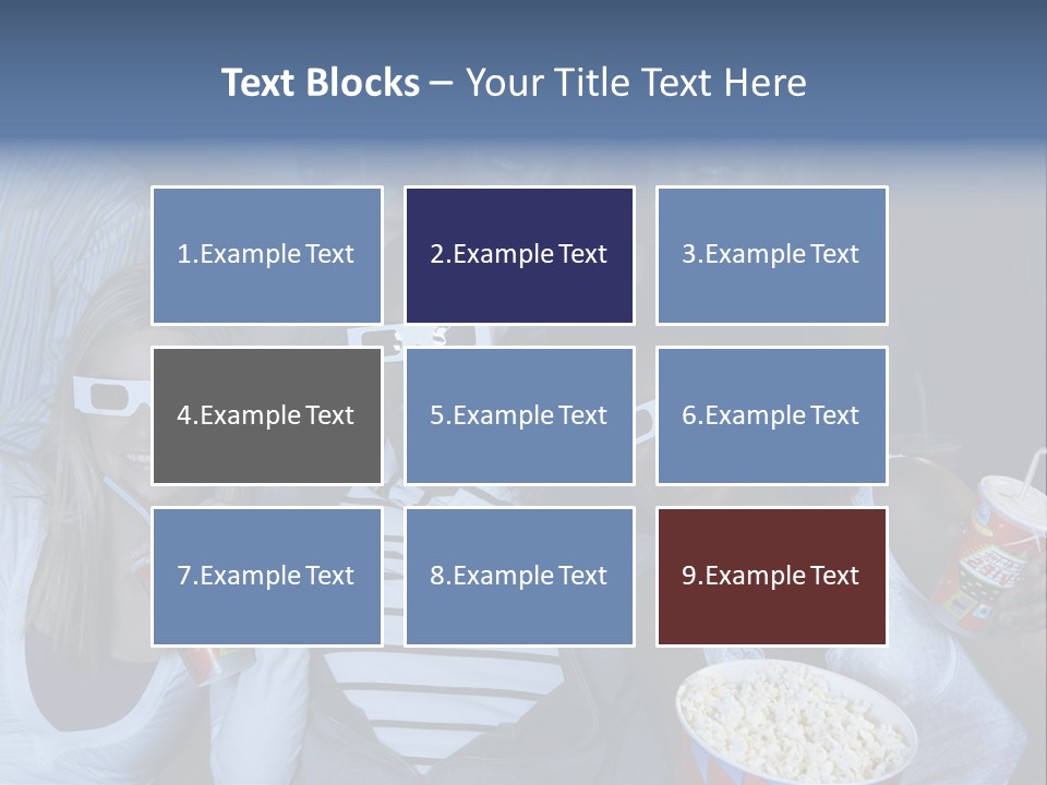 Drink Fast Food Concentration PowerPoint Template