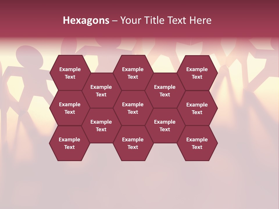 Togetherness Teamwork Standing PowerPoint Template